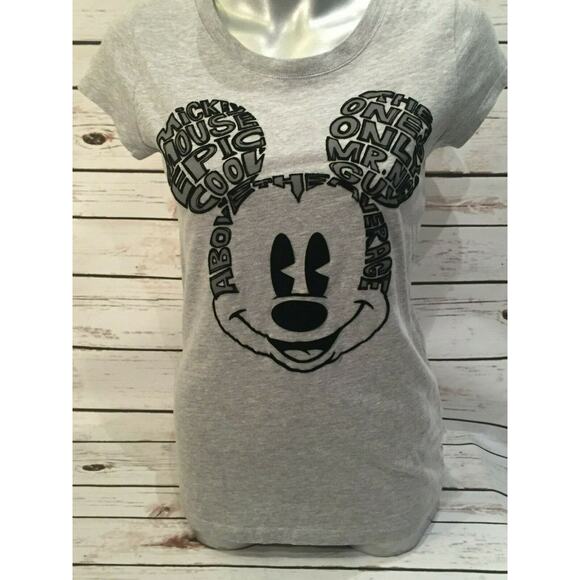 Mickey Mouse Disney TShirt Epic Cool Above The Average Mr. Nice Guy Youth Large - Picture 1 of 6